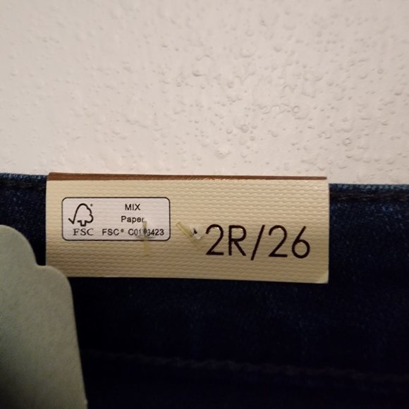 America Blues vintage, size 2Rx26, womens Jeans Dark Blue - Picture 6 of 9